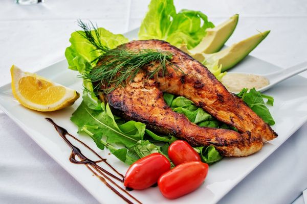 Grilled Sea Bass