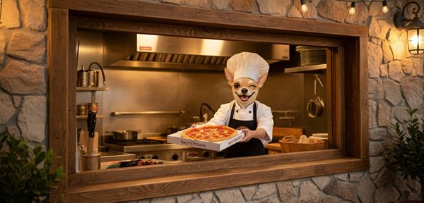 Rusty's Pizzeria atmosphere